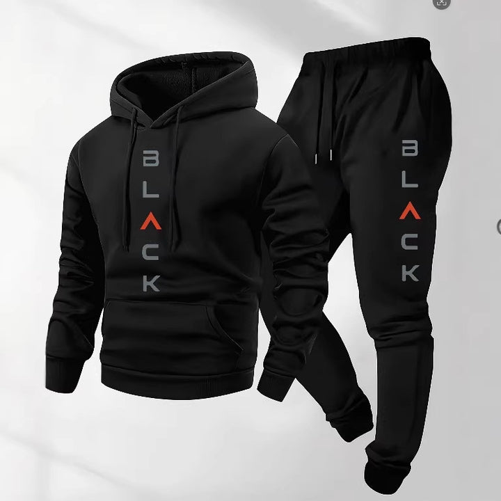 Kvinnors sportiga hoodie och joggingbyxor set med modern passform Mirla-Eva Jonsson