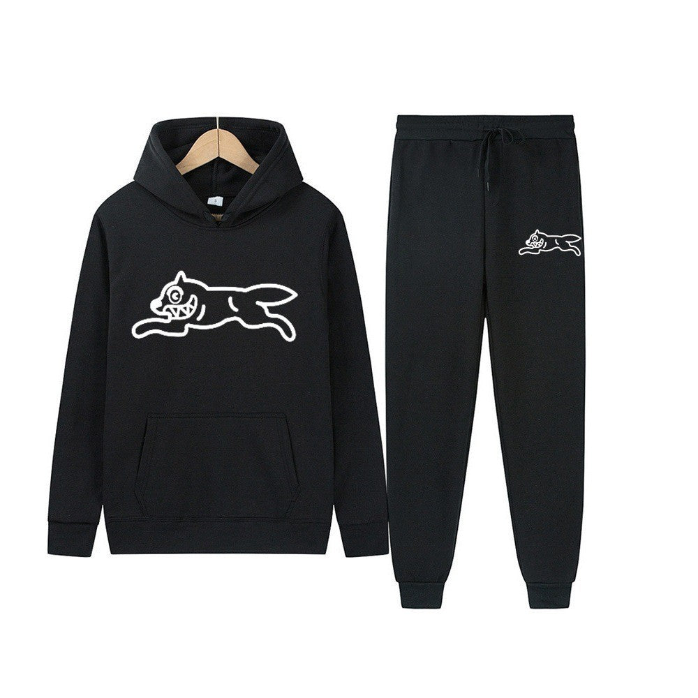 Kvinnors sportiga hoodie-set med coolt djurmotiv Mirla-Eva Jonsson