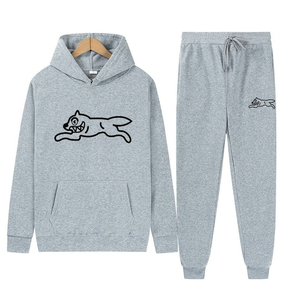 Kvinnors sportiga hoodie-set med coolt djurmotiv Mirla-Eva Jonsson