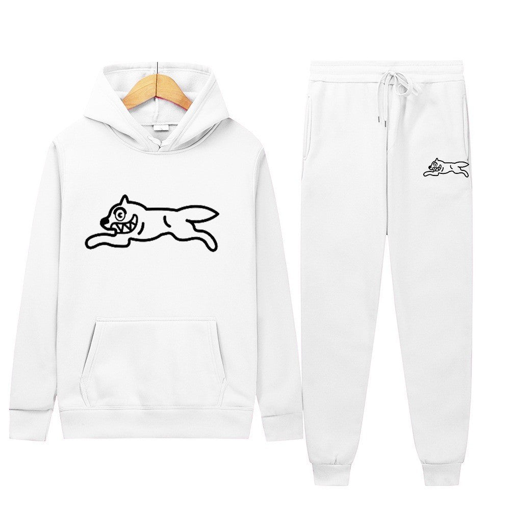 Kvinnors sportiga hoodie-set med coolt djurmotiv Mirla-Eva Jonsson