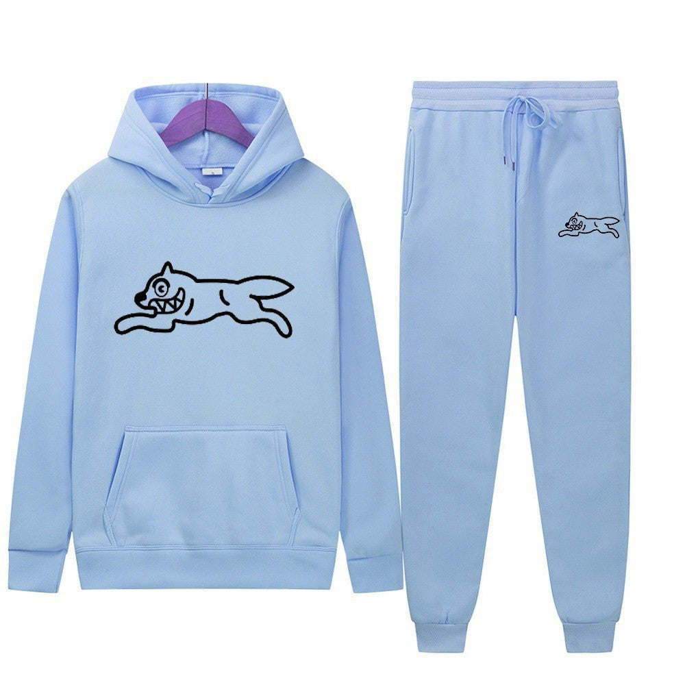 Kvinnors sportiga hoodie-set med coolt djurmotiv Mirla-Eva Jonsson