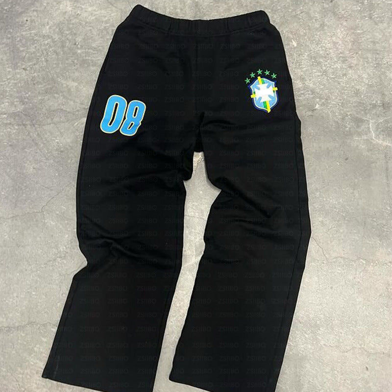 Kvinnors sportiga joggingbyxor med praktiska sidofickor och elastisk midja Mirla-Eva Jonsson