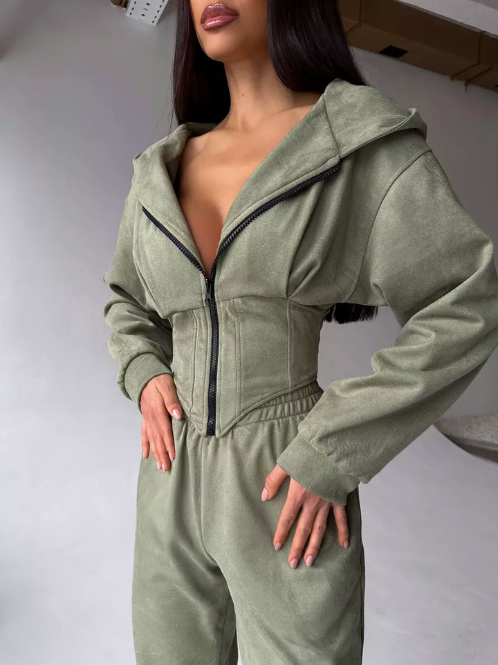 Kvinnors sportiga jumpsuit med mode detaljer Mirla-Eva Jonsson