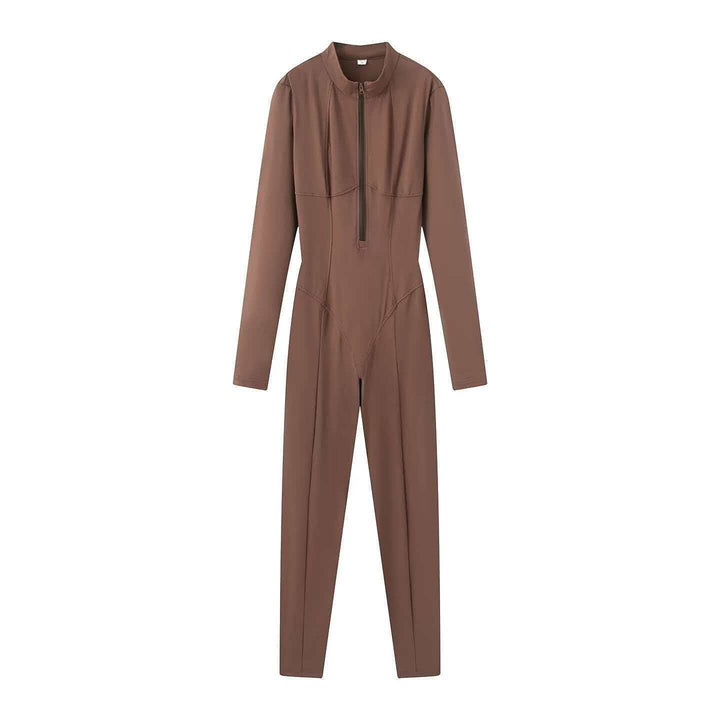 Kvinnors sportiga jumpsuit med ståkrage Mirla-Eva Jonsson