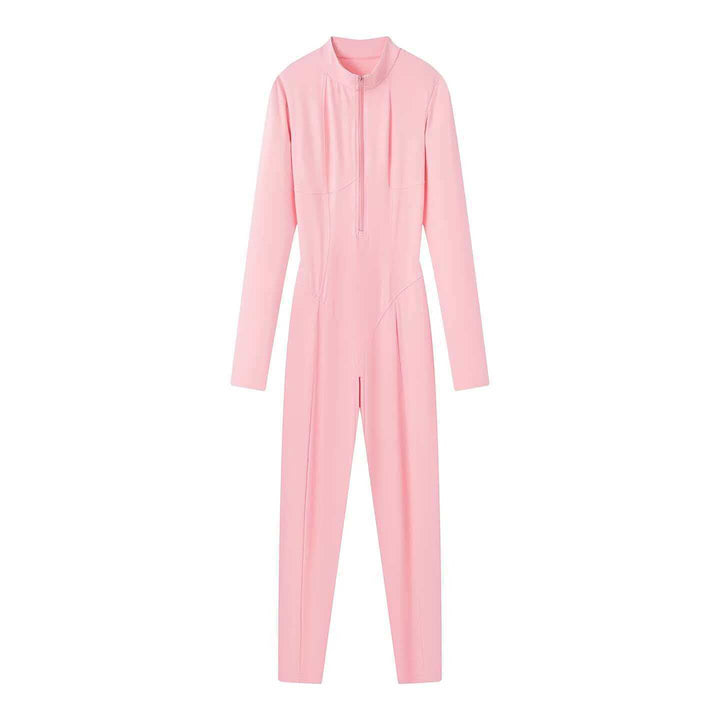 Kvinnors sportiga jumpsuit med ståkrage Mirla-Eva Jonsson