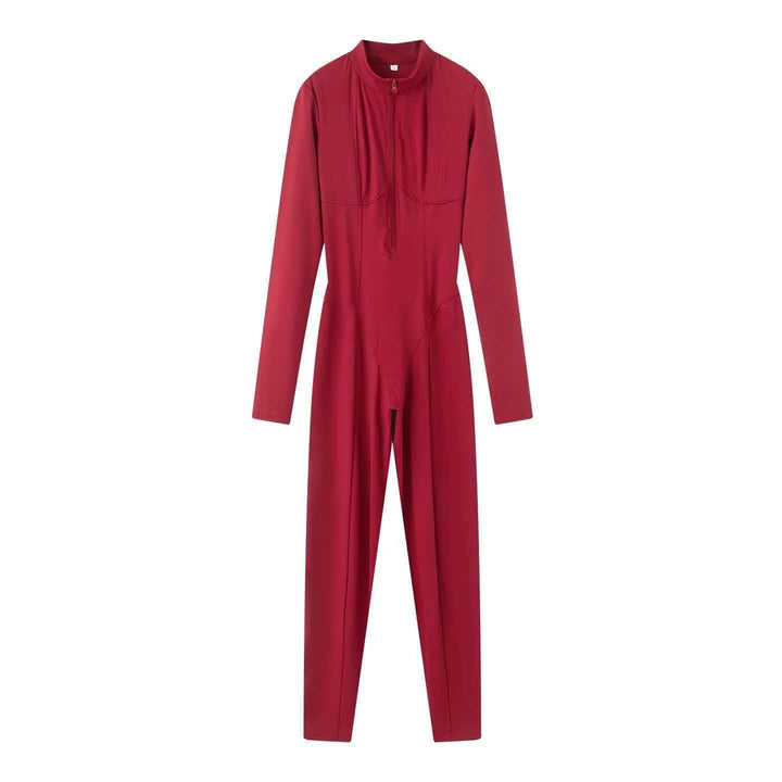 Kvinnors sportiga jumpsuit med ståkrage Mirla-Eva Jonsson
