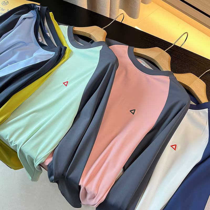 Kvinnors sportiga långärmad T-shirt med ventilerande insättningar Mirla-Eva Jonsson
