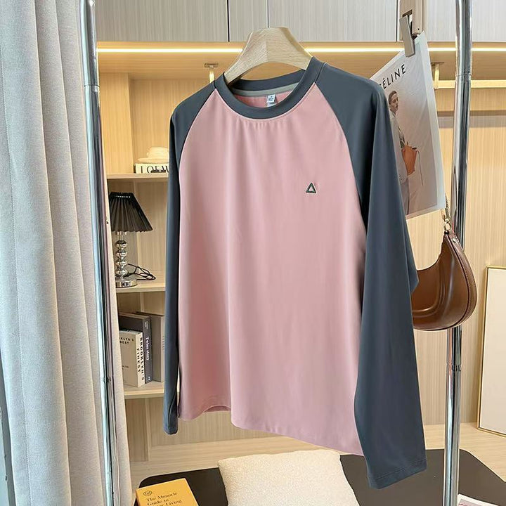 Kvinnors sportiga långärmad T-shirt med ventilerande insättningar Mirla-Eva Jonsson