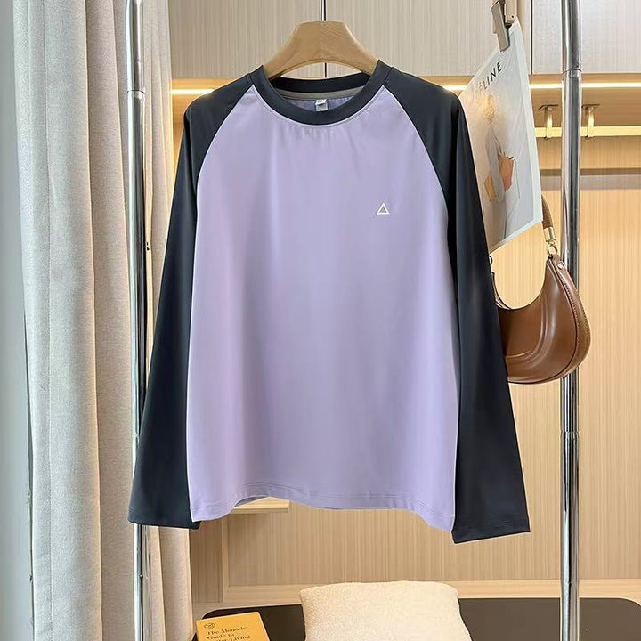 Kvinnors sportiga långärmad T-shirt med ventilerande insättningar Mirla-Eva Jonsson