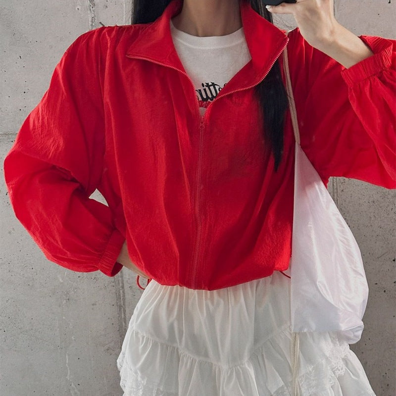 Kvinnors sportiga oversized jacka Mirla-Eva Jonsson
