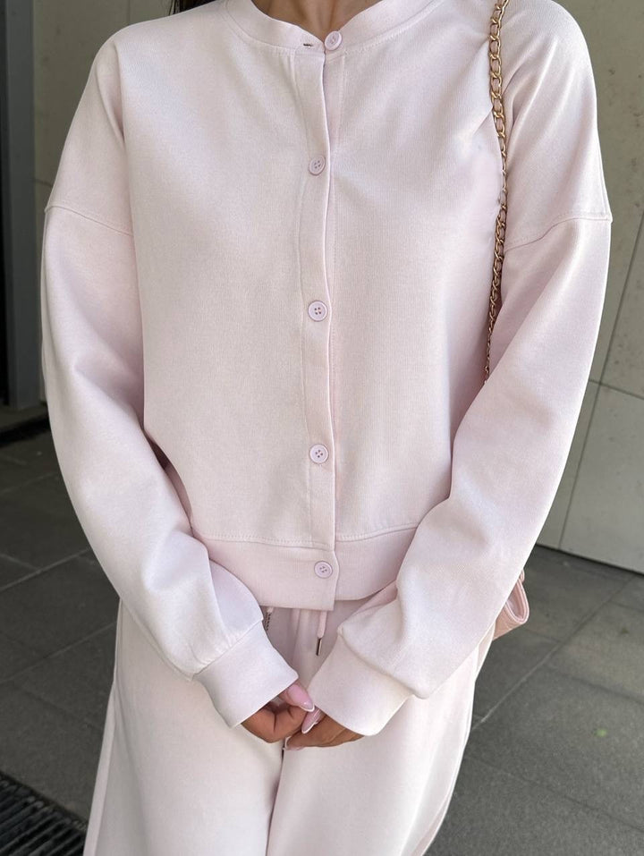 Kvinnors sportiga set med hoodie och vida sweatpants Mirla-Eva Jonsson