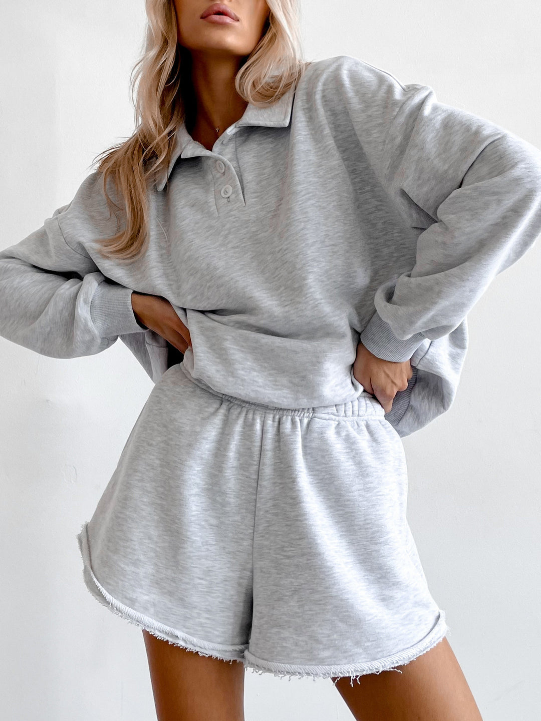 Kvinnors sportiga shorts och polo topp set Mirla-Eva Jonsson