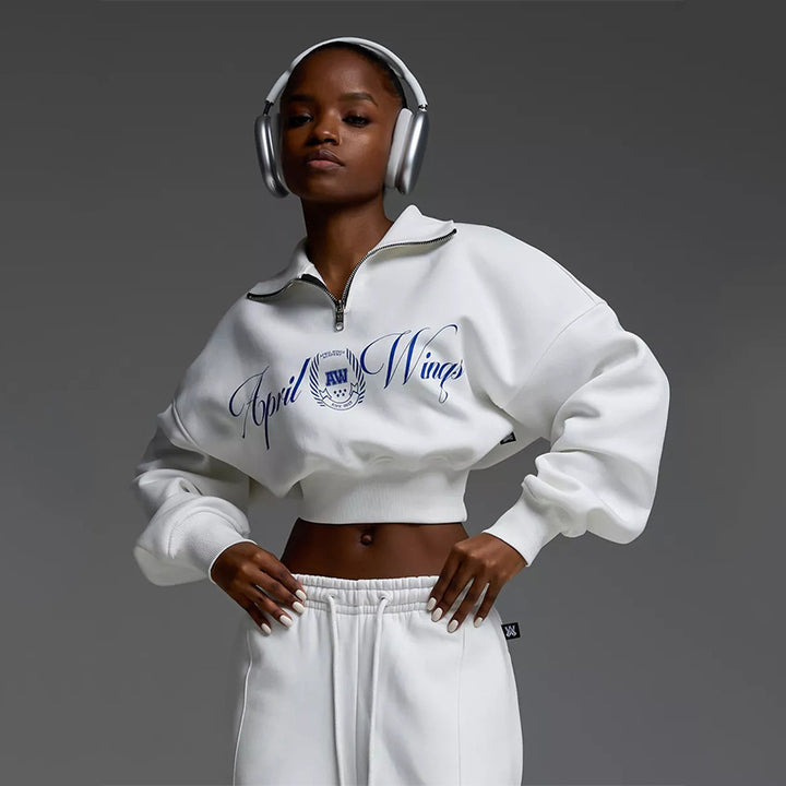Kvinnors sportiga sweatshirt och avslappnade byxor Mirla-Eva Jonsson
