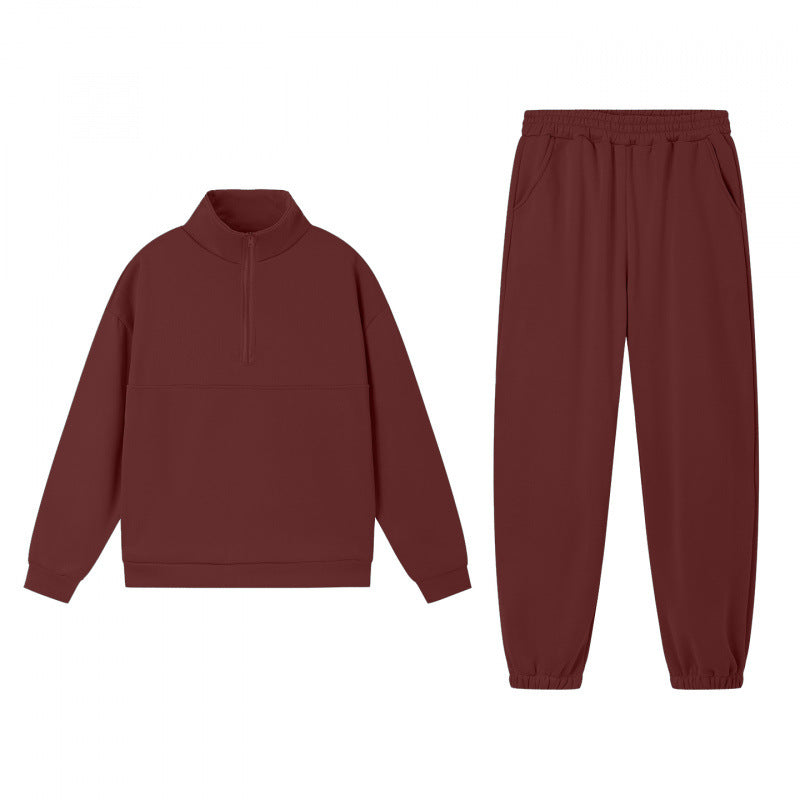 Kvinnors sportiga sweatshirt-set med hög krage och elastiska manschetter Mirla-Eva Jonsson