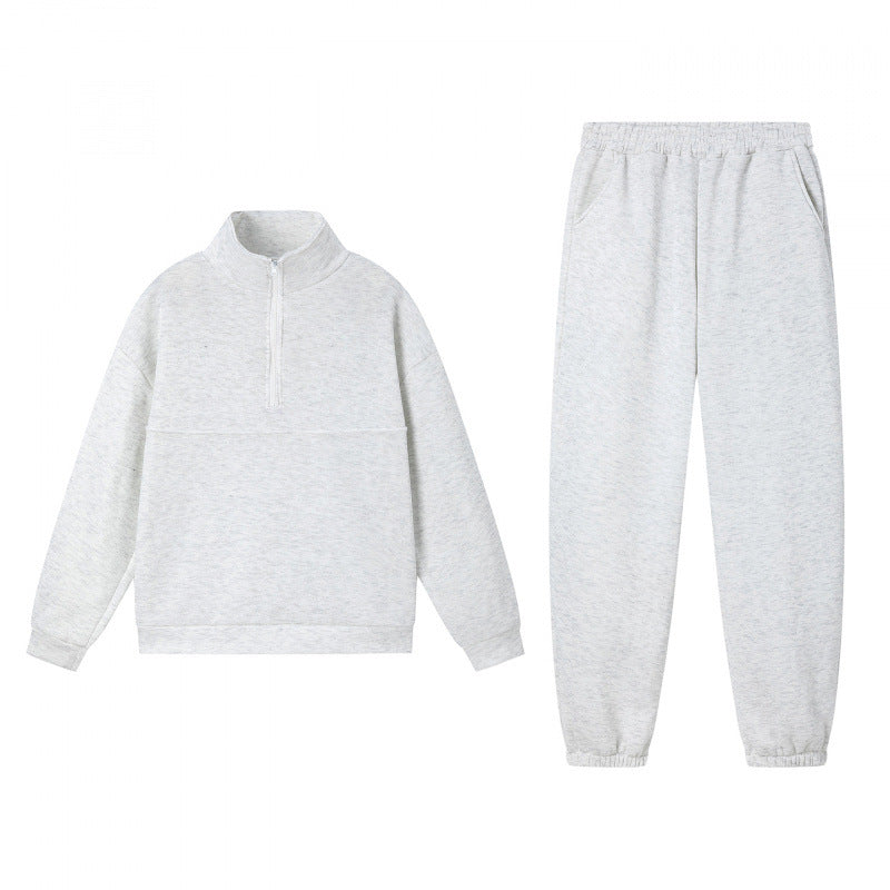 Kvinnors sportiga sweatshirt-set med hög krage och elastiska manschetter Mirla-Eva Jonsson