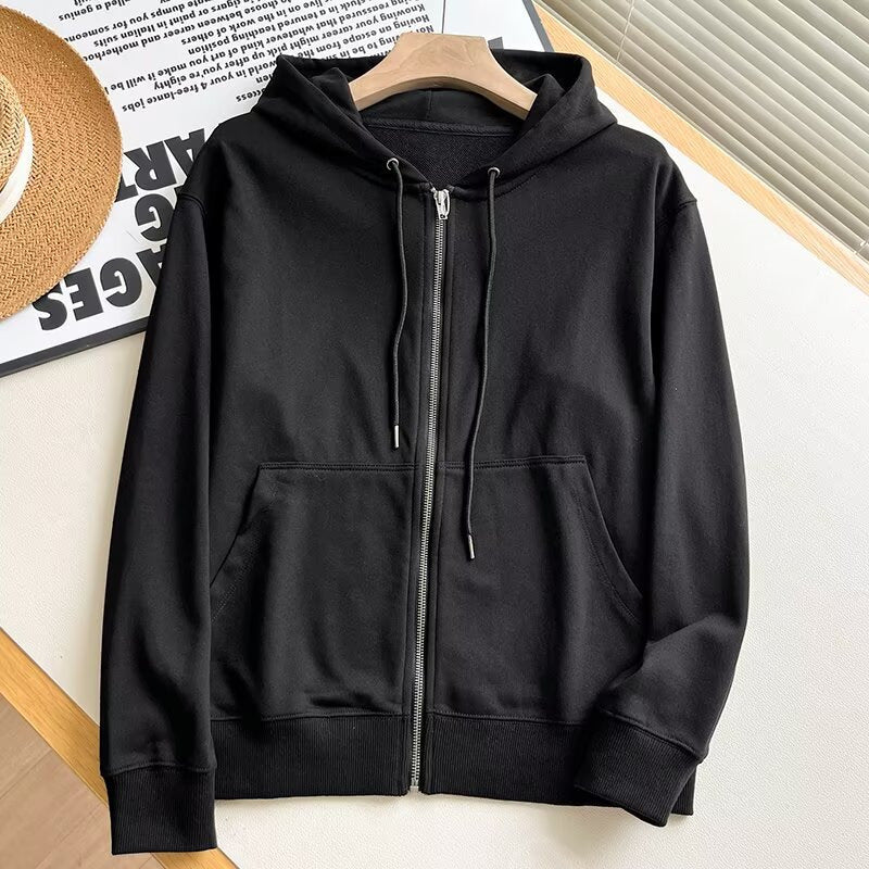 Kvinnors sportiga zip hoodie med praktiska kängurufickor Mirla-Eva Jonsson