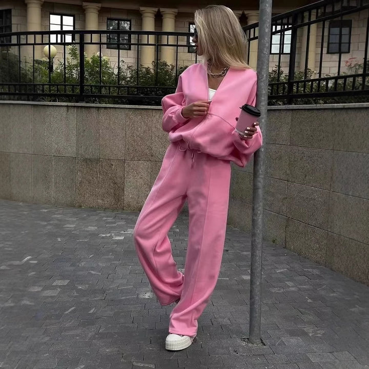 Kvinnors stiliga och avslappnade set med halvvajer-Eva Jonsson
