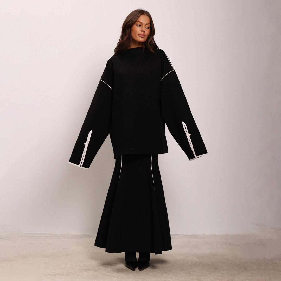 Kvinnors stiliga oversized två-i-ett klädesset Mirla-Eva Jonsson