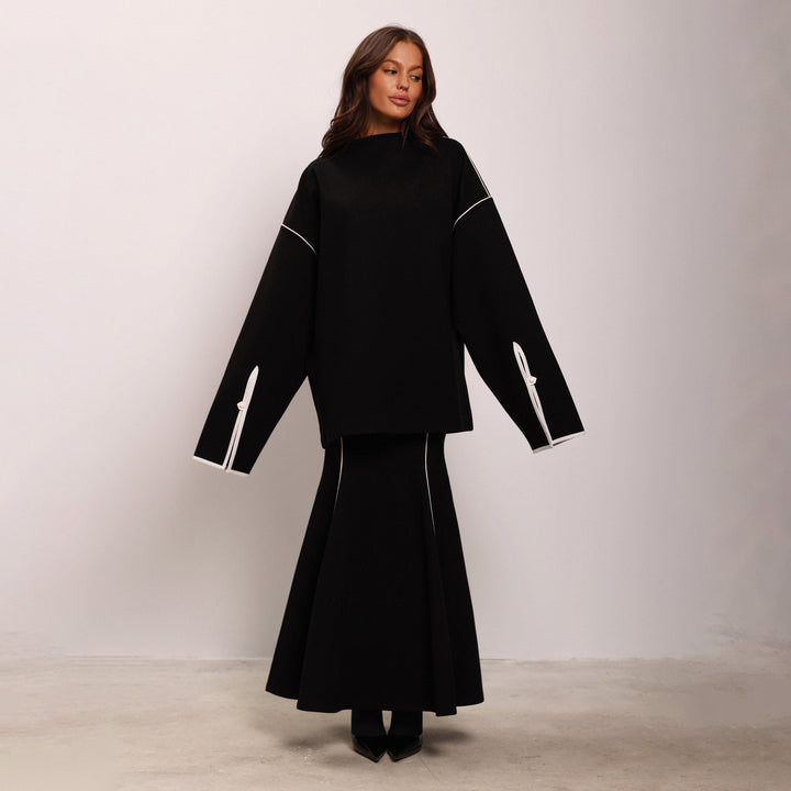 Kvinnors stiliga oversized två-i-ett klädesset Mirla-Eva Jonsson