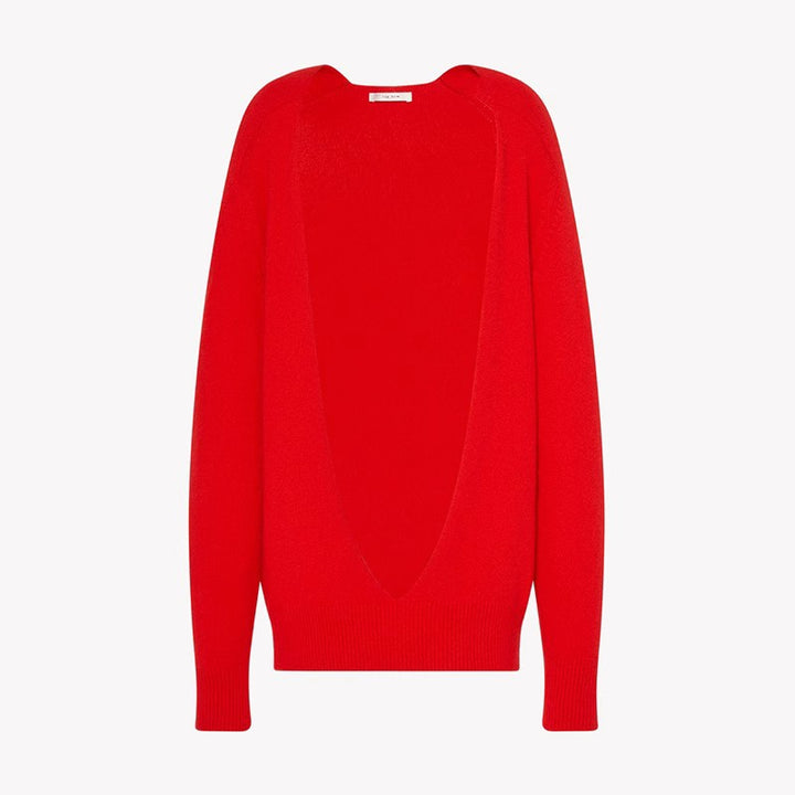 Kvinnors stiliga stickade cardigan med djup V-ringning Mirla-Eva Jonsson