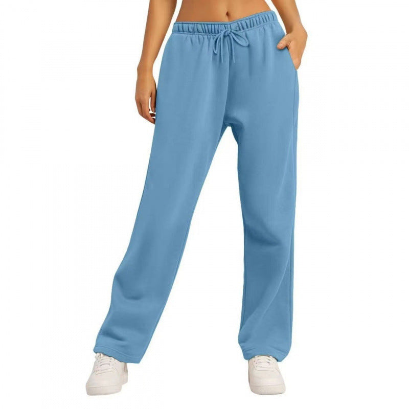 Kvinnors sweatpants med bekväm passform och elastisk midja Mirla-Eva Jonsson