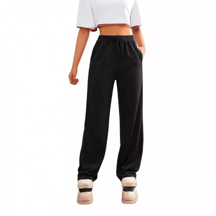 Kvinnors sweatpants med bekväm passform och elastisk midja Mirla-Eva Jonsson