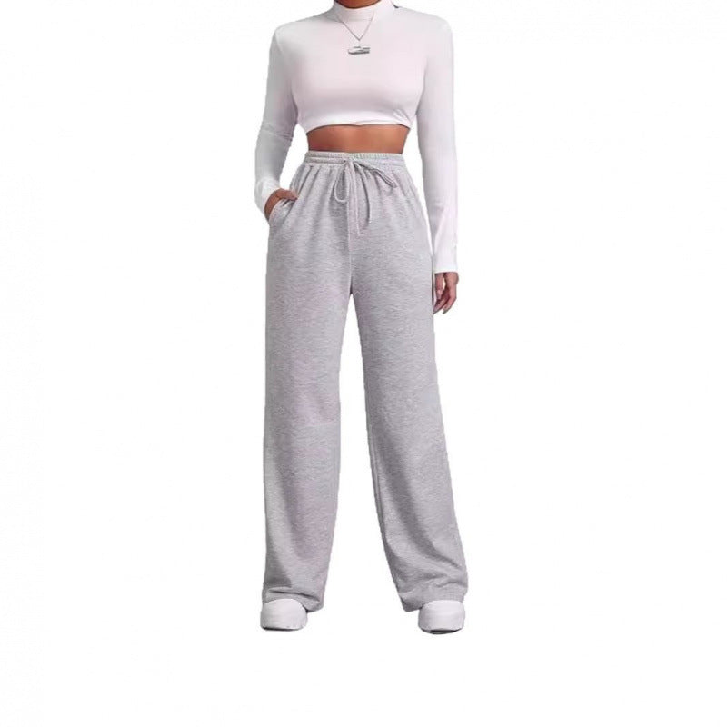 Kvinnors sweatpants med bekväm passform och elastisk midja Mirla-Eva Jonsson