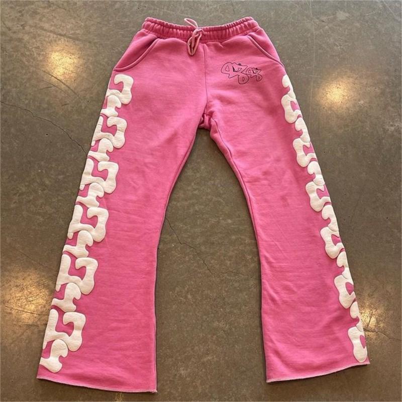 Kvinnors sweatpants med kreativa sidodetaljer och bekväm passform Mirla-Eva Jonsson