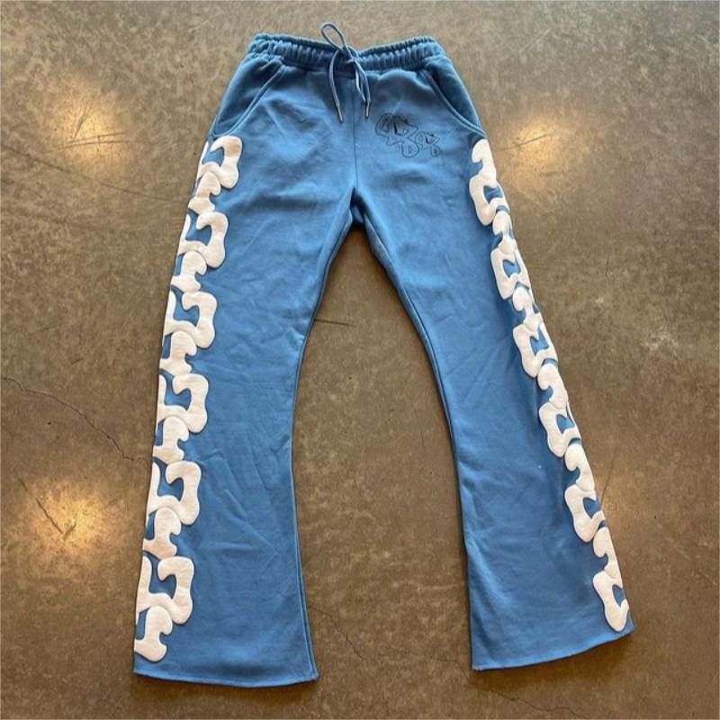 Kvinnors sweatpants med kreativa sidodetaljer och bekväm passform Mirla-Eva Jonsson