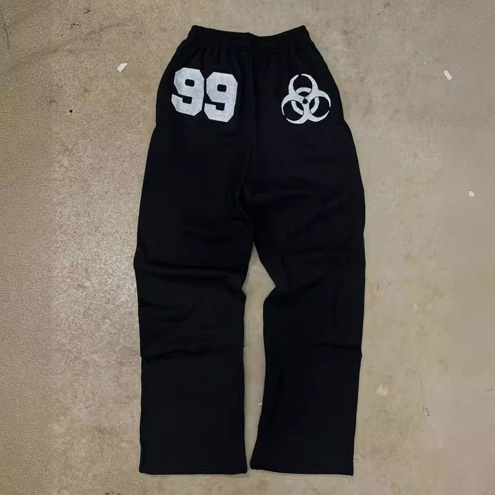 Kvinnors sweatpants med urban biohazard-design och bekväm passform Mirla-Eva Jonsson