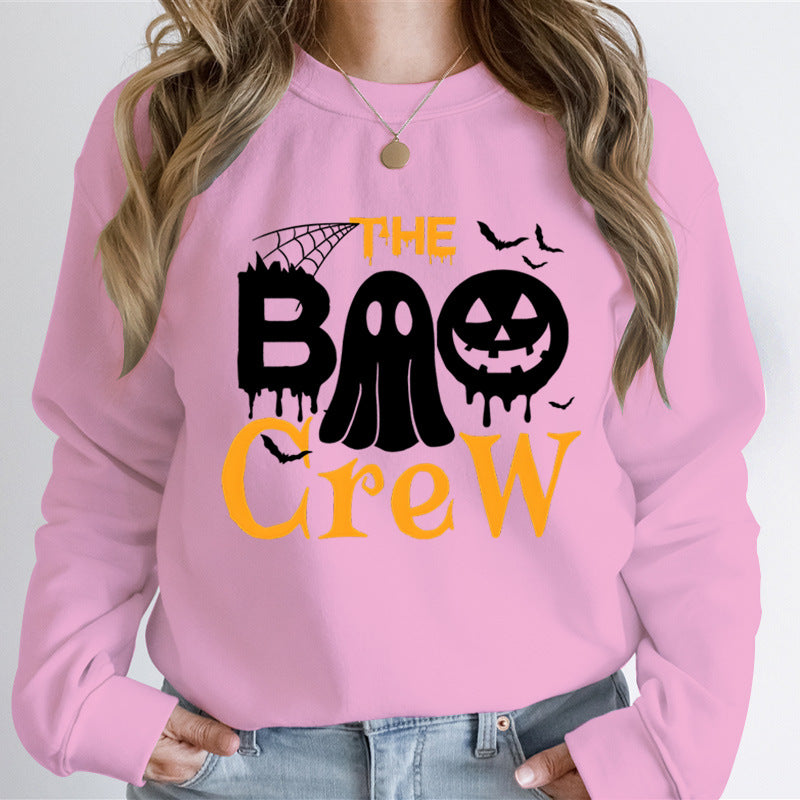 Kvinnors sweatshirt med Halloween-tema och kreativ grafisk tryck Mirla-Eva Jonsson
