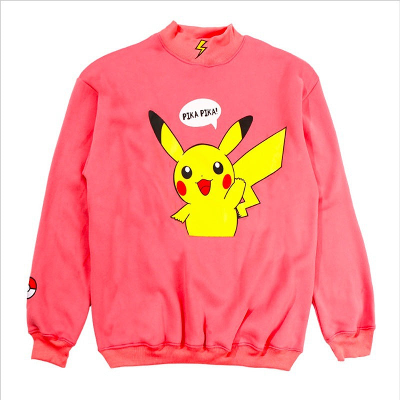 Kvinnors sweatshirt med Pikachu-motiv och hög krage Mirla-Eva Jonsson