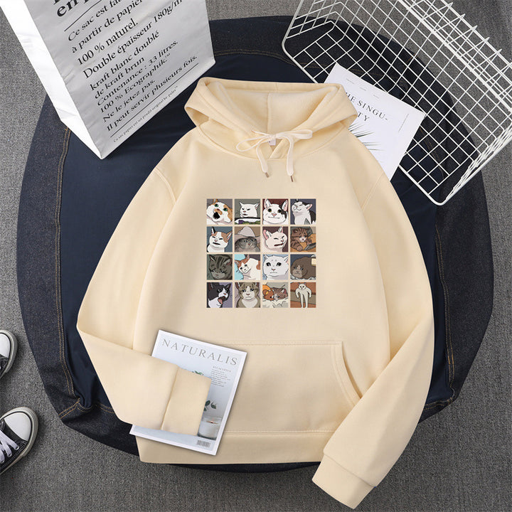Kvinnors sweatshirt med djurmotiv Mirla-Eva Jonsson