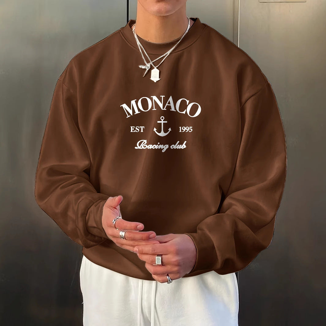 Kvinnors sweatshirt med generös passform och unik tryck Mirla-Eva Jonsson