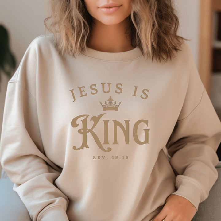 Kvinnors sweatshirt med inspirerande text och lös passform Mirla-Eva Jonsson