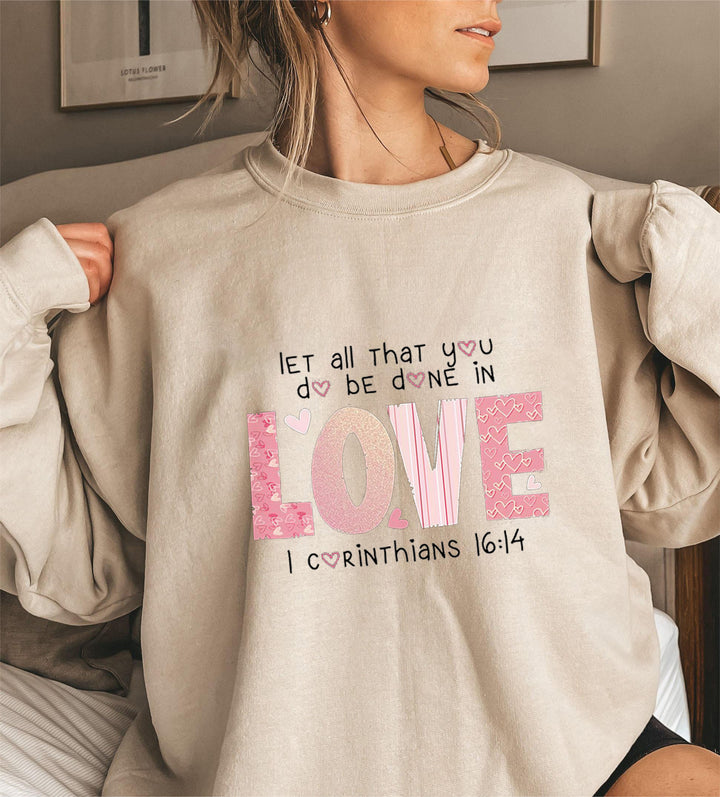 Kvinnors sweatshirt med inspirerande tryck och bekväm passform Mirla-Eva Jonsson