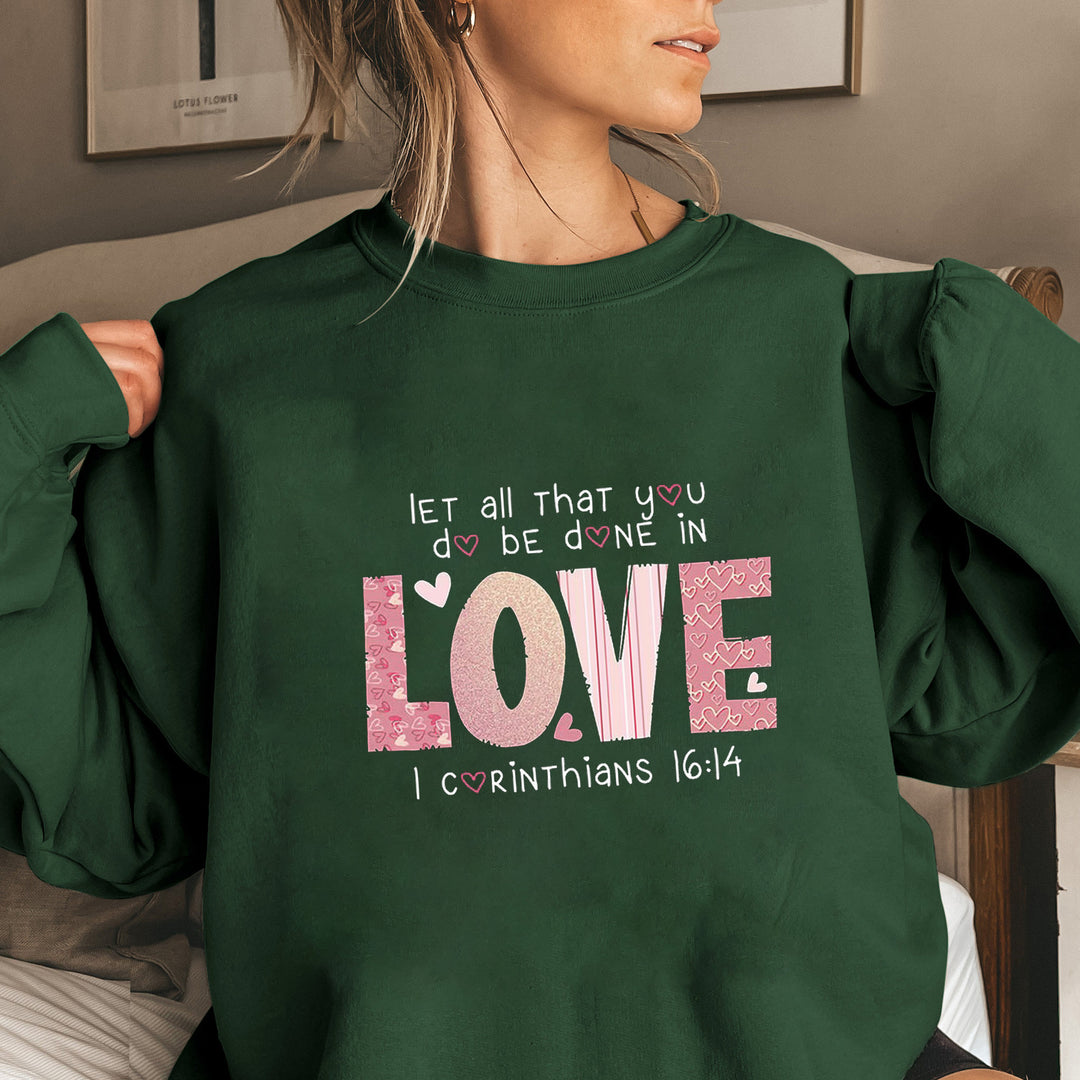 Kvinnors sweatshirt med inspirerande tryck och bekväm passform Mirla-Eva Jonsson