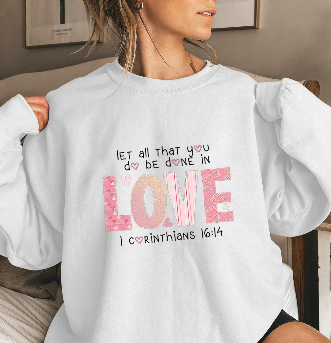 Kvinnors sweatshirt med inspirerande tryck och bekväm passform Mirla-Eva Jonsson