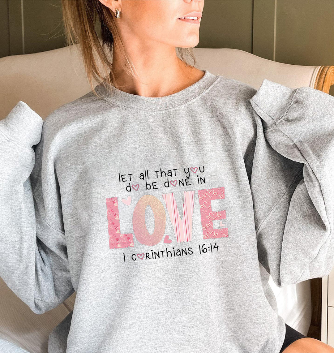 Kvinnors sweatshirt med inspirerande tryck och bekväm passform Mirla-Eva Jonsson