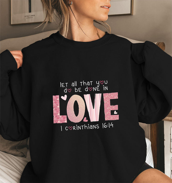 Kvinnors sweatshirt med inspirerande tryck och bekväm passform Mirla-Eva Jonsson