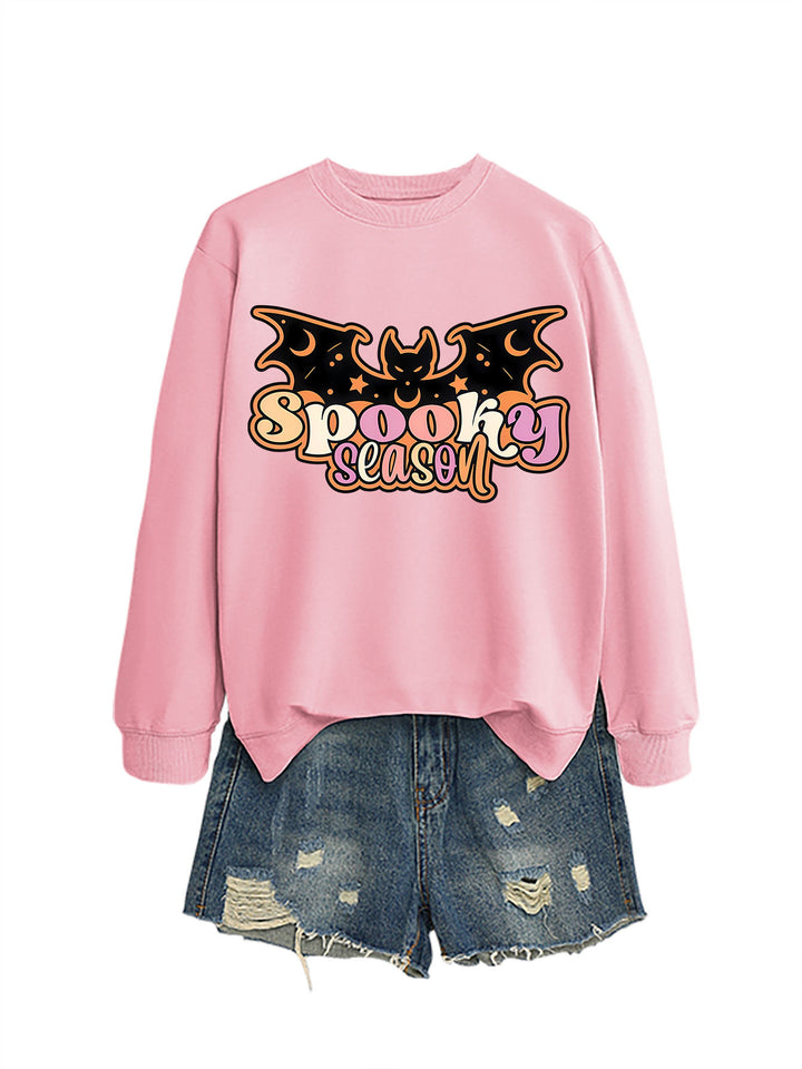Kvinnors sweatshirt med kreativ Halloween-design Mirla-Eva Jonsson