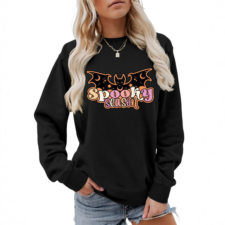 Kvinnors sweatshirt med kreativ Halloween-design Mirla-Eva Jonsson