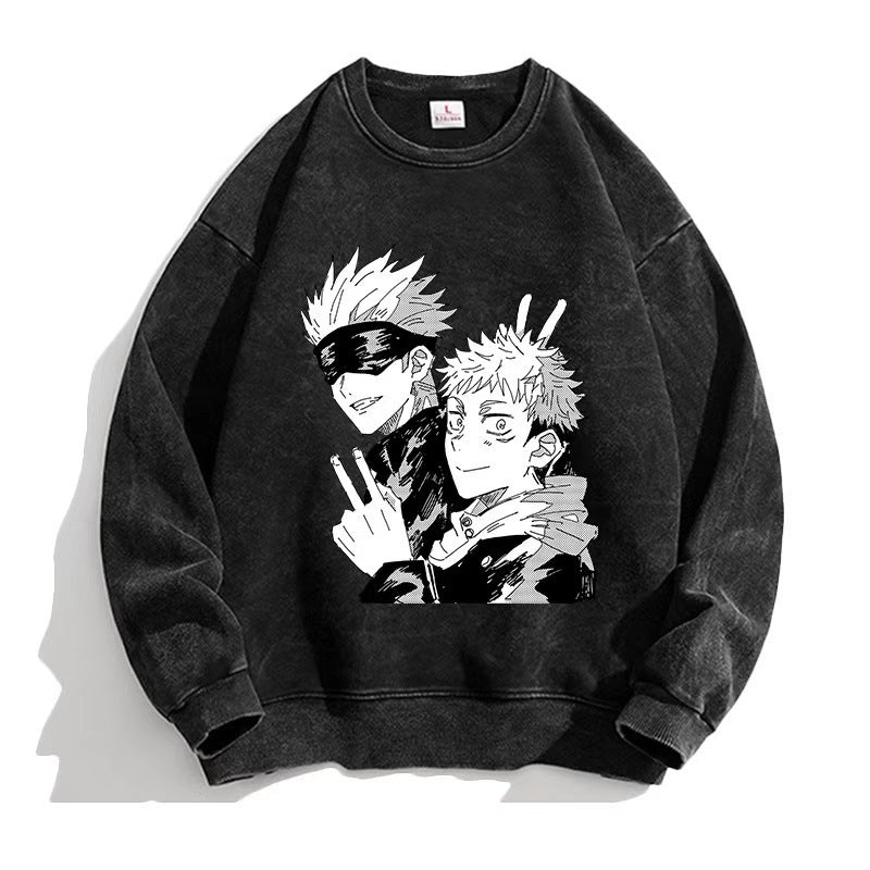 Kvinnors sweatshirt med kreativ anime-design Mirla-Eva Jonsson