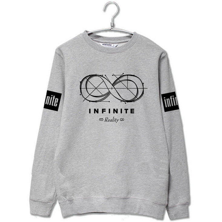 Kvinnors sweatshirt med kreativ oändlighetsloopdesign och bekväm passform Mirla-Eva Jonsson