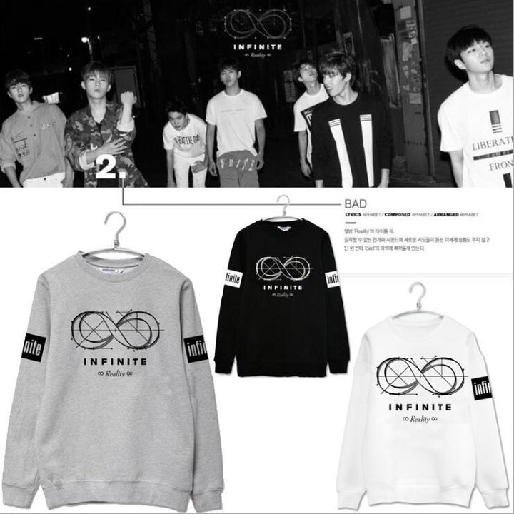 Kvinnors sweatshirt med kreativ oändlighetsloopdesign och bekväm passform Mirla-Eva Jonsson