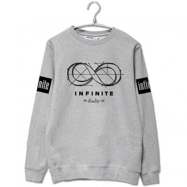 Kvinnors sweatshirt med kreativ oändlighetsloopdesign och bekväm passform Mirla-Eva Jonsson