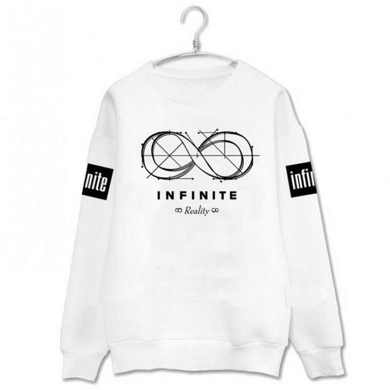 Kvinnors sweatshirt med kreativ oändlighetsloopdesign och bekväm passform Mirla-Eva Jonsson