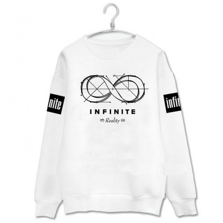 Kvinnors sweatshirt med kreativ oändlighetsloopdesign och bekväm passform Mirla-Eva Jonsson