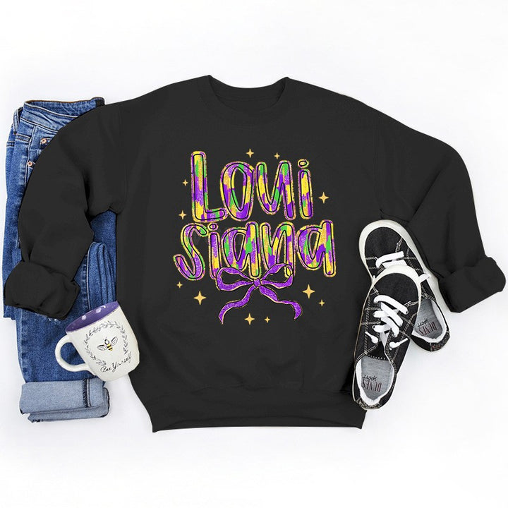 Kvinnors sweatshirt med kreativ text och mjukt innerfoder Mirla-Eva Jonsson
