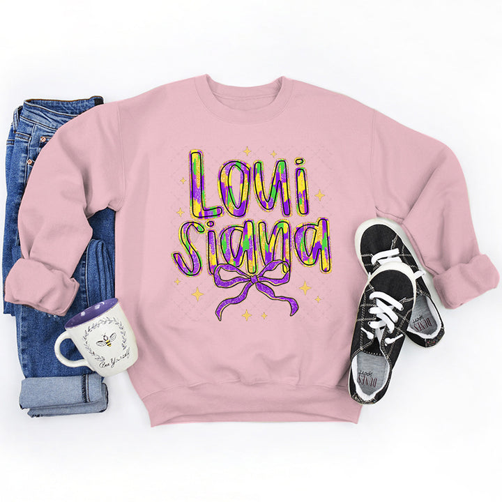 Kvinnors sweatshirt med kreativ text och mjukt innerfoder Mirla-Eva Jonsson